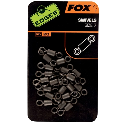 Fox Edges Swivels Standard Size 7 x 20