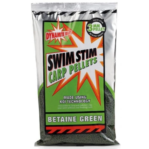 Dynamite Baits Swim Betaine Green Pellets 3mm 900g