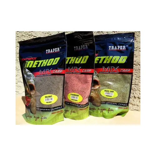 Traper Zaneta Method Mix Ryba Truskawka 1kg