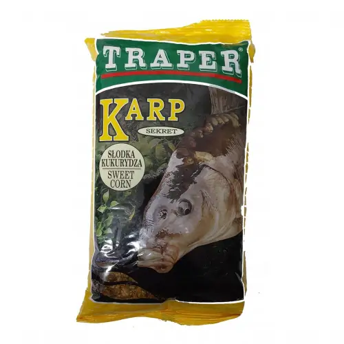 Traper Zanęta Secret 1kg Karp Słodka Kukurydza