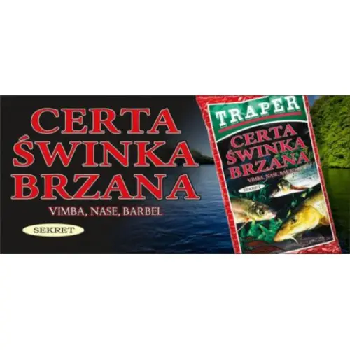 Traper Zaneta Sekret 1kg Certa, Świnka, Brzana