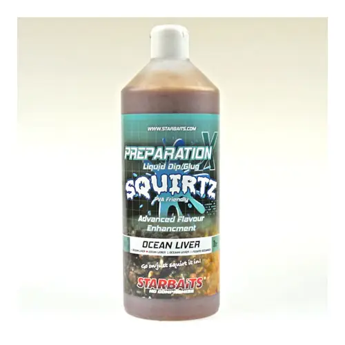 Starbaits Prep X Squirtz 1L Ocean Liver
