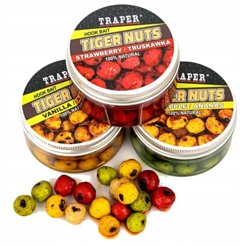Traper Orzech Tygrysi Dip 40g Truskawka