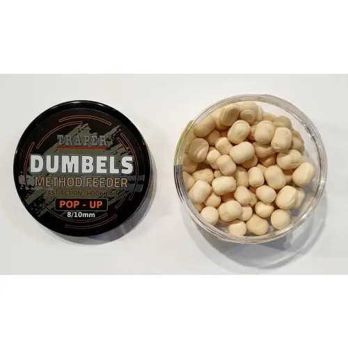 TRAPER DUMBELS POP-UP 8-10mm KWAS MASŁOWY 30g
