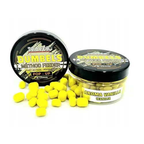 Traper MF Dumbels Pop Up 8-10mm 30g Wanilia