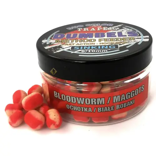 Traper M/F Duocolor sinking 8-10/50 ochotka/białe