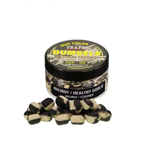 TRAPER DUO COLOR POP-UP 8-10mm 30g HALIBUT CZOSNEK