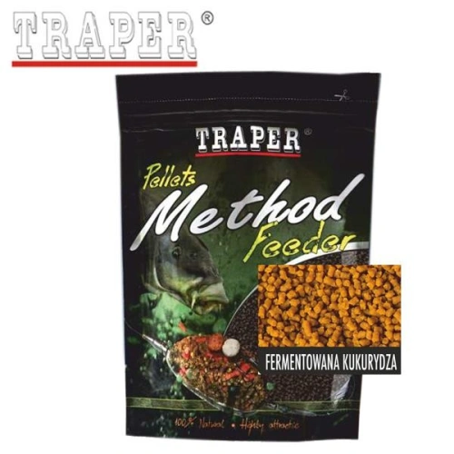 TRAPER METH.FEED PELLET 2mm 500g FERMENTOW KUKURYD