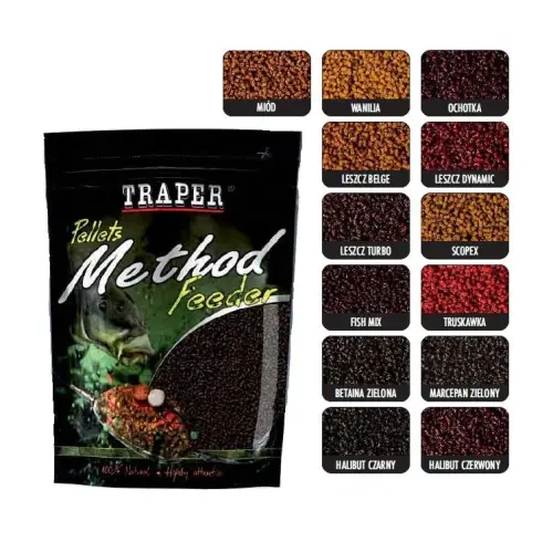 Traper Method Feeder Pellet 2mm 500g krill