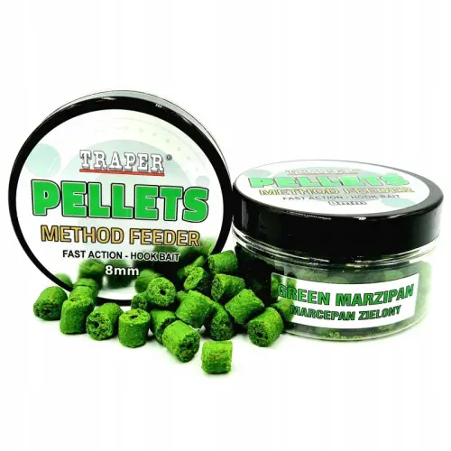 Traper Method Feeder Hook Pellets 8mm 50g Marcepan