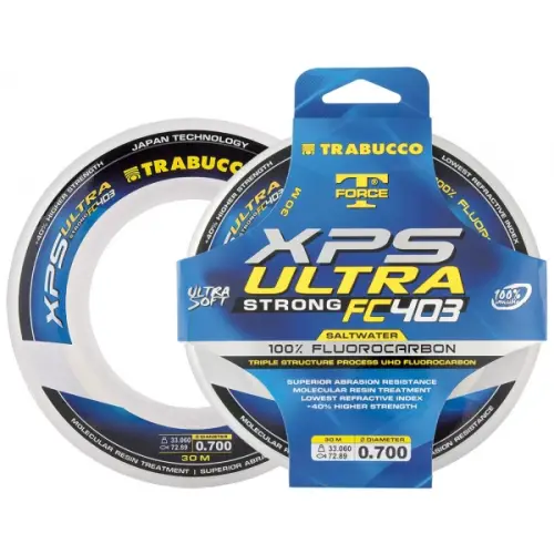TRABUCCO T-FORCE XPS FLUOROCARBON ULTRA 0,60mm