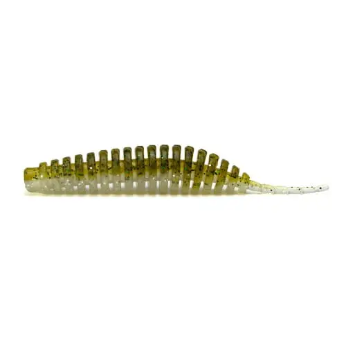 FishUP Tanta 3” (6pcs) #202 Green Pumpkin Pearl