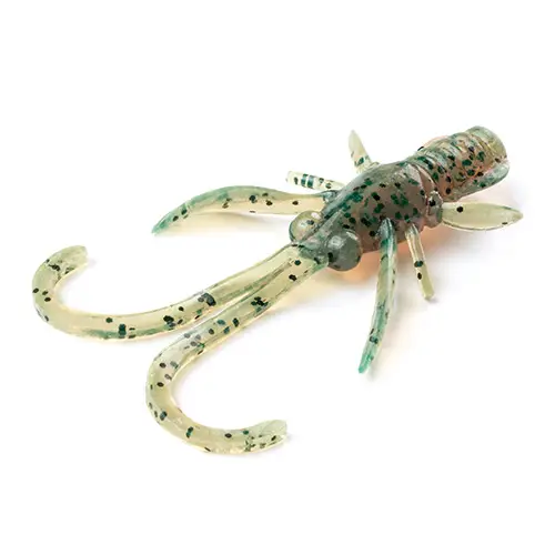 FISHUP Baffi Fly 1.5” 10pcs #017 Motor Oil Pepper