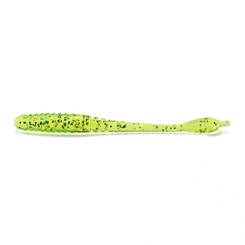 FISHUP ARW Worm 2” 12pcs #026 Flo Chartreuse/Green