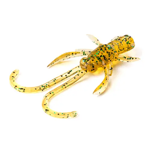 FISHUP Baffi Fly 1.5” 10pcs #036 - Caramel/Green