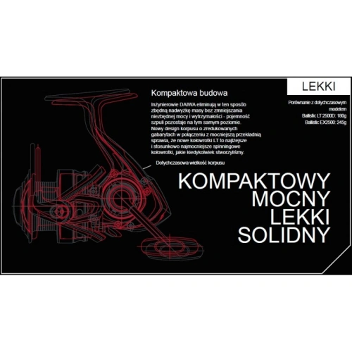 Kolowrotek Daiwa Fuego LT 4000C