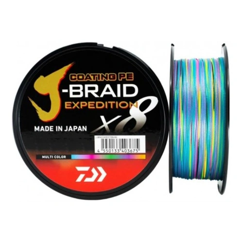 Daiwa J-Braid Expedition X8E 0,32mm 300m Multicolo