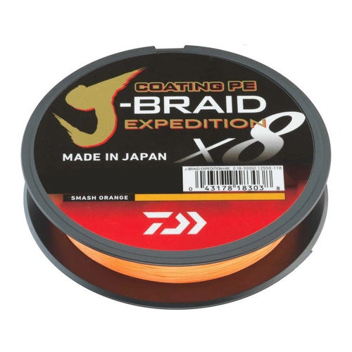 Daiwa J-Braid Expedition X8E 0.22mm 150m Orange