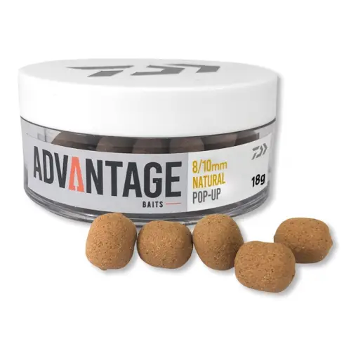 Daiwa Advantage Pop Up Natural 8/10mm