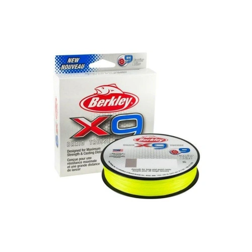 Berkley X9 Braid 0,20mm 150m Fluo Green 20,6kg