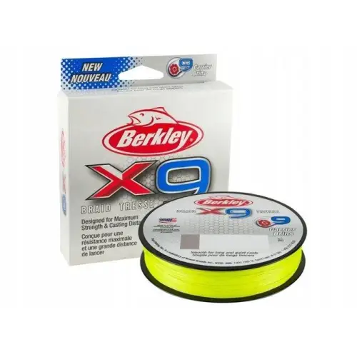 Berkley X9 Braid Flame Green 0,17mm 150m 17kg