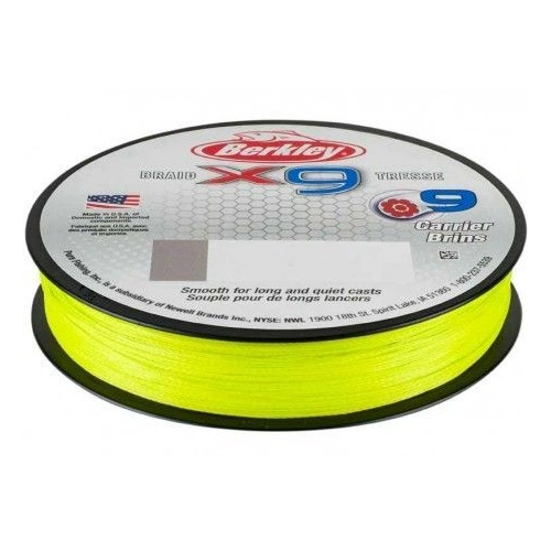 Berkley X9 Braid 0,30mm 300m Fluo Green 31,5kg