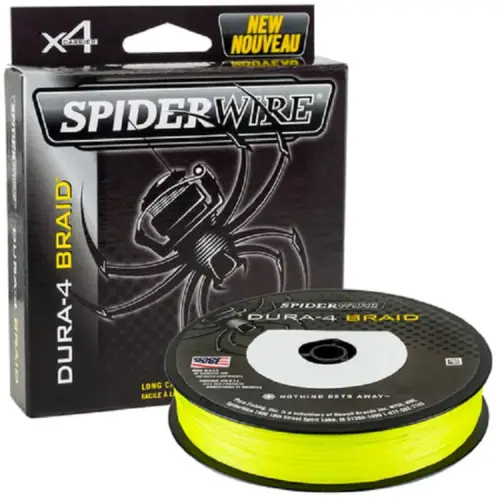SpiderWire DURA 4 150m 0.10mm 9.1kg Yellow