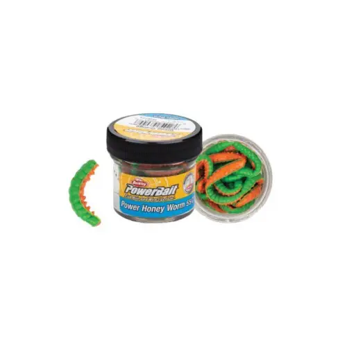 Berkley Power Bait Power Honey Worm 2,5cm, Green O