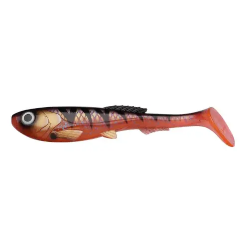 Abu Garcia Beast Paddletail 17cm Red Tiger 1szt