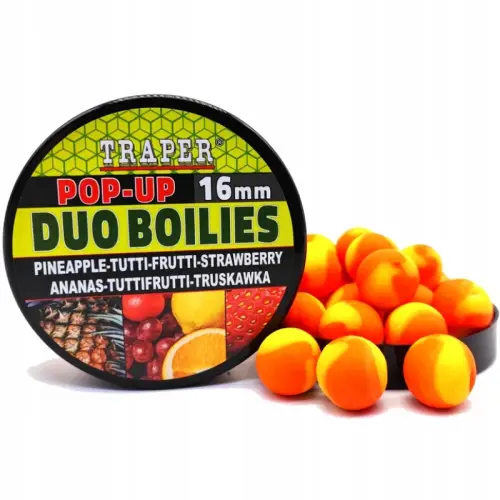 Traper Duocolor Pop Up 16mm 40g Ananas Tutti Trusk