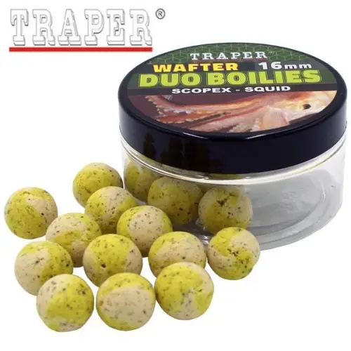 Traper Duocolor Wafter 16mm 40g  Scopex Squid