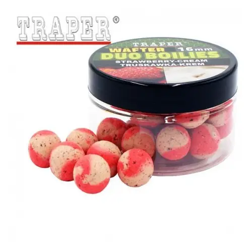 Traper Duocolor Wafter 16mm 40g  Truskawka Krem