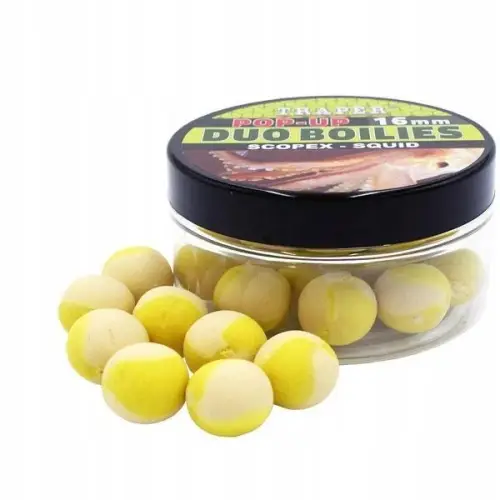 Traper Duocolor Pop Up 16mm 40g Scopex Squid