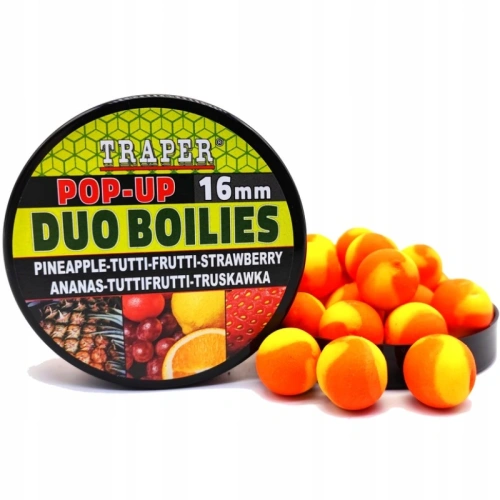 Traper Duocolor Pop Up 16mm 40g Ananas Tutti Trusk