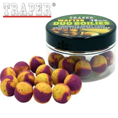 Traper Duocolor Wafter 16mm 40g  Orzech Tygrysi Ku