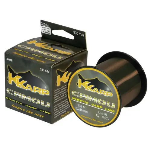 K-KARP ŻYŁKA CAMOU 300m 0,331mm 13,60kg