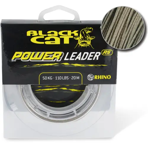 Przypon Black Cat Power Leader 20m 1,00mm 80kg