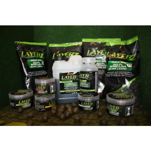 Starbaits Layerz Pop Up 14mm Yellow Spirulina