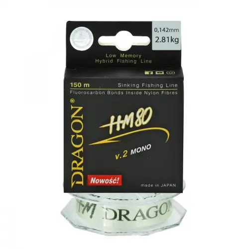 DRAGON ŻYŁKA HM 80 V.2 MONO 0,16mm 150m 3.79kg