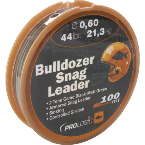 Prologic Bulldozer Snag Leader 100m 21.3kg 0.60mm