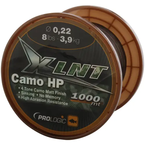 Prologic XLNT HP 1000m 16lbs 7.4kg 0.33mm Camo