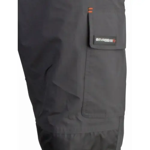 Savage Gear Black Savage Trousers Grey L