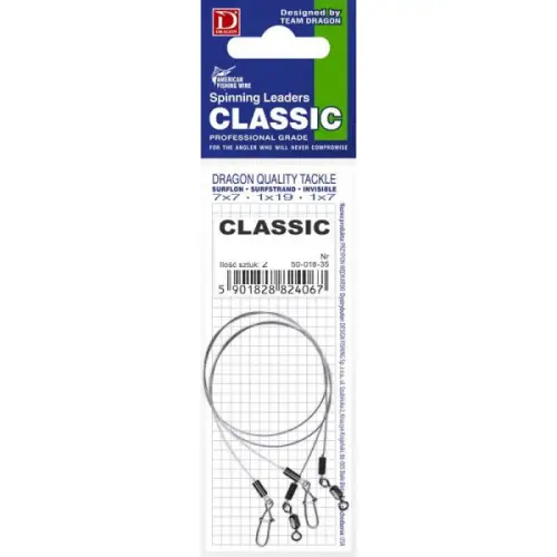 Przypon DRAGON 7x7 Surfstrand A.F.W. 9kg 25cm