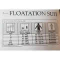 Imax Atlantic Race Floatation Suit sz M - 2pcs