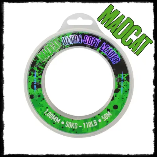 Dam MADCAT 50M ULTRA-SOFT MONO LEADER 1.00MM 50Kg
