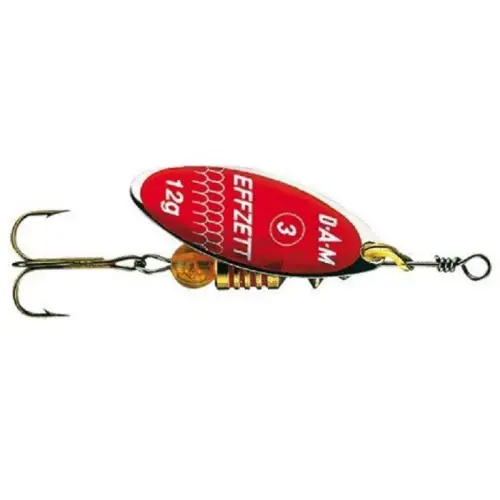 DAM Spinner Effzett Predator Red-Glitter 3g nr0