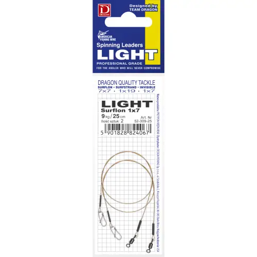 DRAGON Przypon 1x7 Surflon A.F.W. 35cm 7kg
