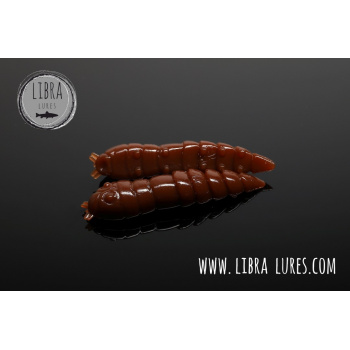 Libra Lures Kukolka 27mm 15szt 038 Brown Kryl