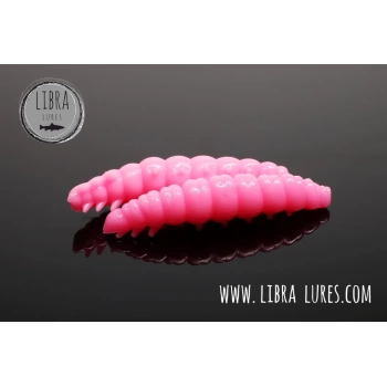 Libra Lures Larva 35mm 12szt 017 BUBBLE GUM Kryl