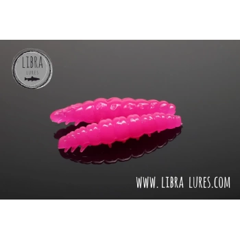 Libra Lures Larva 30mm 15szt 019 HOT PINK Kryl